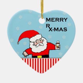 pharmacist christmas ceramic tree decoration