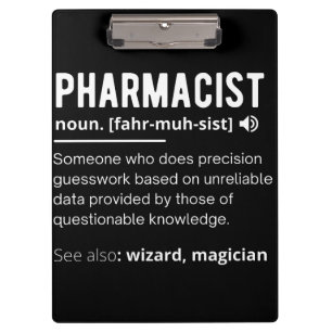 pharmacist clipboard