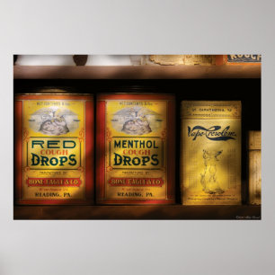 Pharmacist - Cough Drops Poster