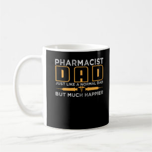 Pharmacist Dad Joke Pun Druggist Chemist Father Coffee Mug