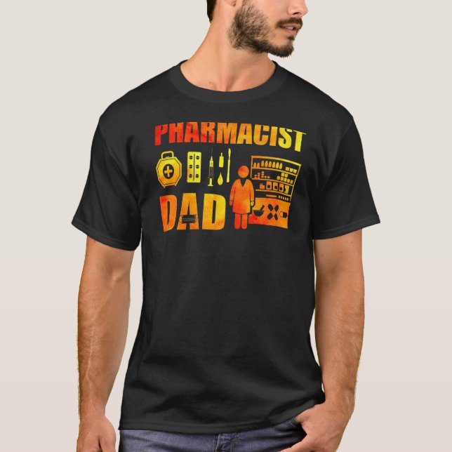 Pharmacist Dad T-Shirt (Front)