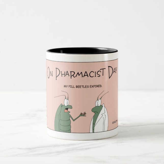 Pharmacist Day Two-Tone Coffee Mug (Center)