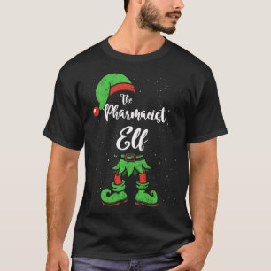 Pharmacist Elf Matching Family Christmas Pajama Co T-Shirt