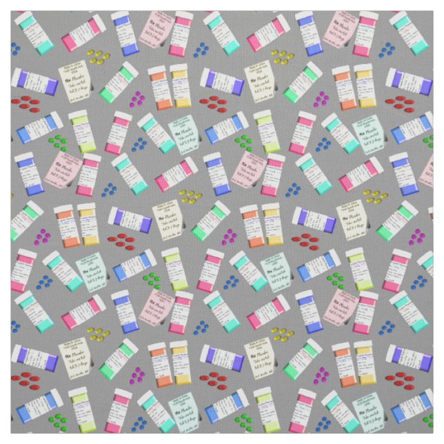 Pharmacist Fabric Grey (Swatch)
