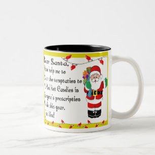 Pharmacist Funny Christmas Themed Gifts Two-Tone Coffee Mug