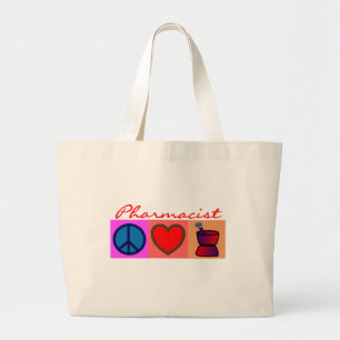 Pharmacist Gifts Large Tote Bag
