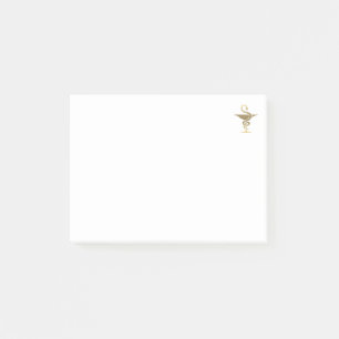 Pharmacist - Gold Bowl of Hygeia Symbol Post-it Notes
