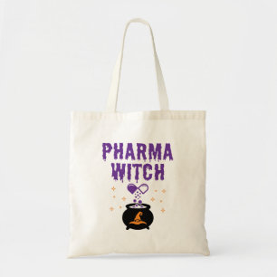 Pharmacist Halloween Pharmacy Tech Pharma Witch Tote Bag