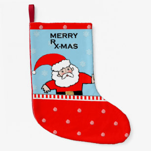 Pharmacist Holiday Gifts Small Christmas Stocking