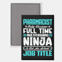 Pharmacist Job Title Profession Funny Pharmacy