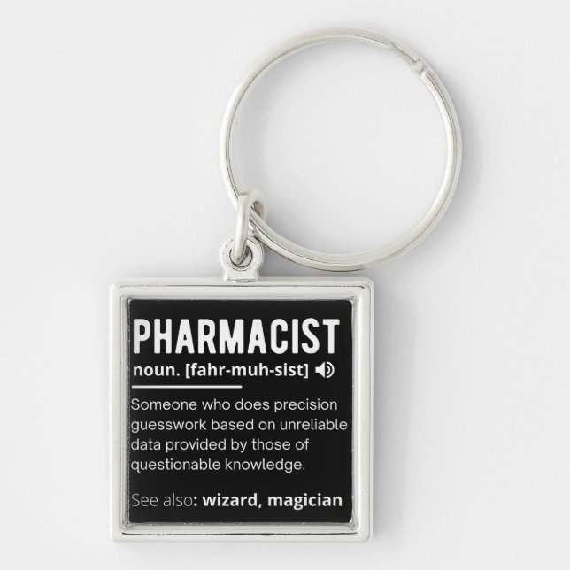 pharmacist key ring (Front)