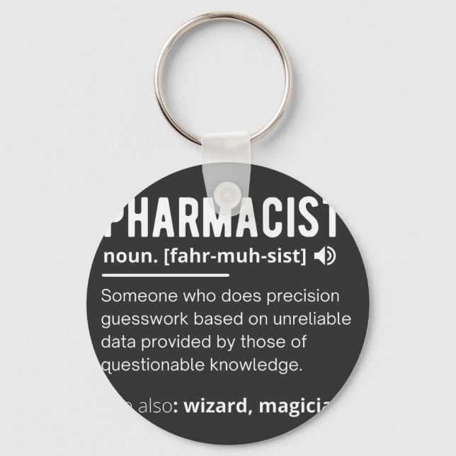 pharmacist key ring (Front)