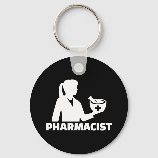 Pharmacist Key Ring (Front)
