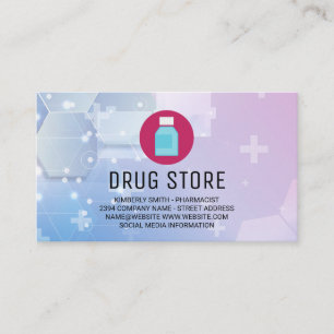Pharmacist   Medicine Pills   Health Business Card