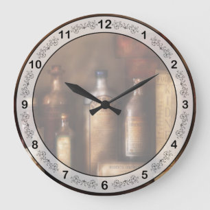 Pharmacist - Medicine with what ails ya Large Clock