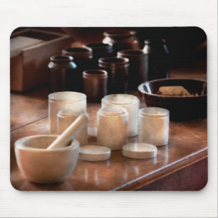 Pharmacist - Pestle and cups Mouse Pad
