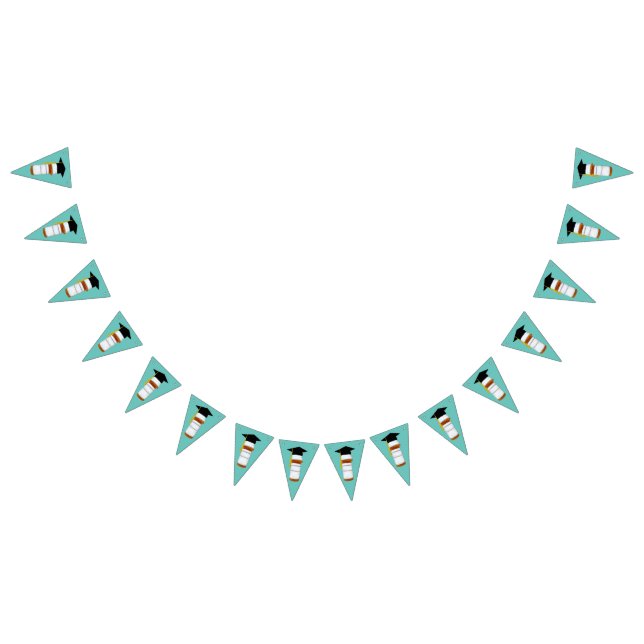 Pharmacist Pharmacy School Graduation Bunting Flag (All)