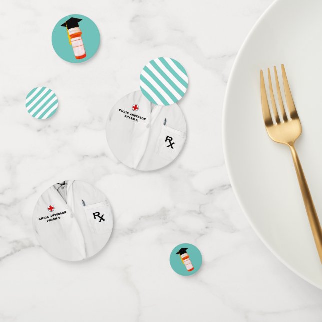 Pharmacist Pharmacy School Graduation Confetti (Group)