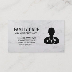 Pharmacist   Physician   Medical Doctor Icon Business Card