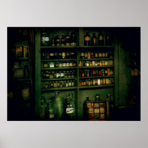 Pharmacist - So many bottles to choose from Poster