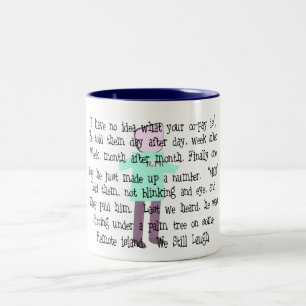 Pharmacist Story ARt "Pharmacists Revenge" Two-Tone Coffee Mug