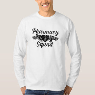 Pharmacist Technician Medicine Tech Pharmacy Squad T-Shirt