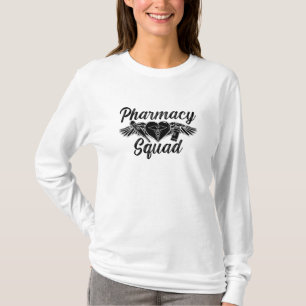 Pharmacist Technician Medicine Tech Pharmacy Squad T-Shirt