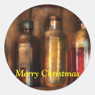 Pharmacist - Various Elixers Classic Round Sticker