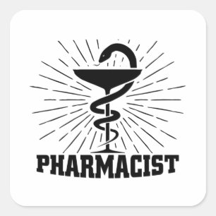 Pharmacists   Pharmacy Student Pharmacy Gift Square Sticker