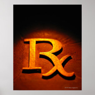 Pharmacology Symbol Poster