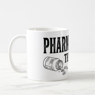 Pharmacology The Struggle Is Real Funny Pharmacy  Coffee Mug