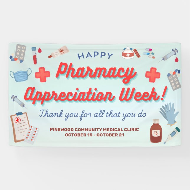 Pharmacy Appreciation Week Banner (Horizontal)