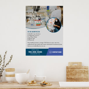 Pharmacy Business Services Custom Poster