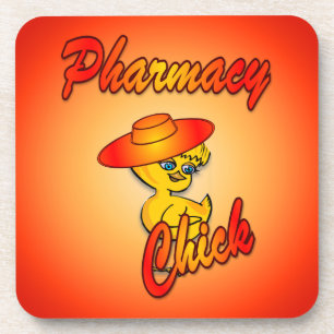 Pharmacy Chick #5 Coaster