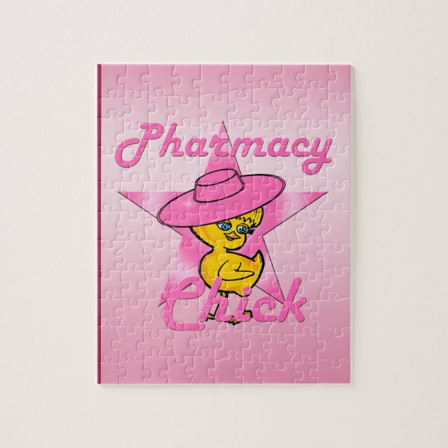 Pharmacy Chick #8 Jigsaw Puzzle (Vertical)