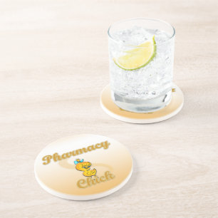 Pharmacy Chick Coaster