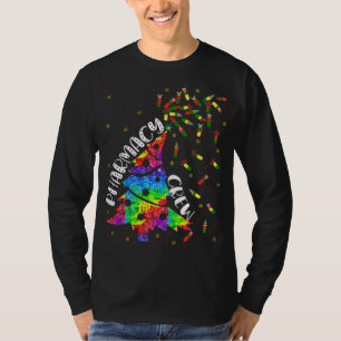 Pharmacy Christmas Crew Funny Xmas Pharmacist Gift T-Shirt