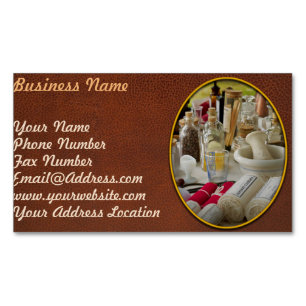 Pharmacy - Civil war field kit Magnetic Business Card