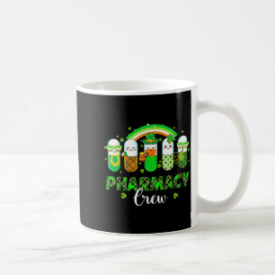 Pharmacy crew funny pills rainbow pharmacist st coffee mug