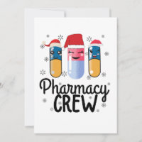 Pharmacy Crew. Pharmacist Christmas T-Shirt