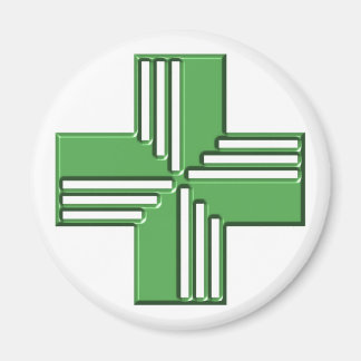 Pharmacy Cross Magnet