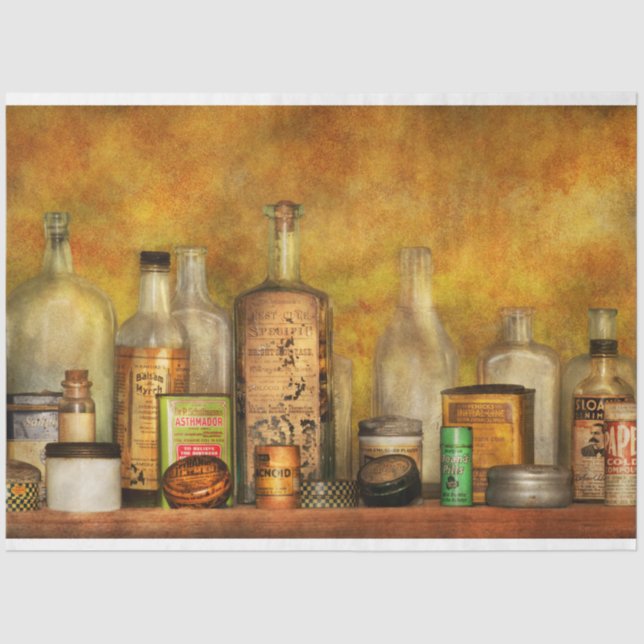 Pharmacy  - Diuretics and Blood Cures Tissue Paper (Front)