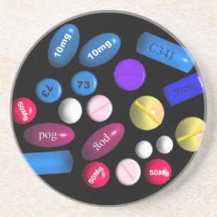 Pharmacy Drink Coasters