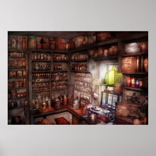 Pharmacy - Equipment - Merlin's Study Poster (Front)