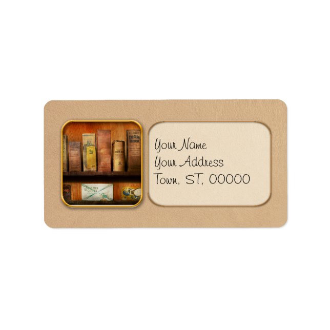 Pharmacy - Favourite Remedies Label (Front)