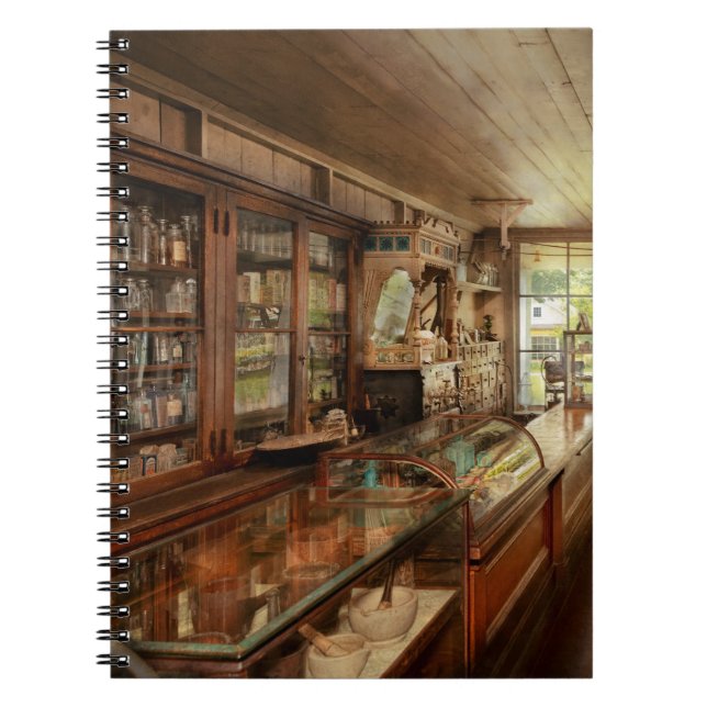 Pharmacy - From soda to medicine Notebook (Front)