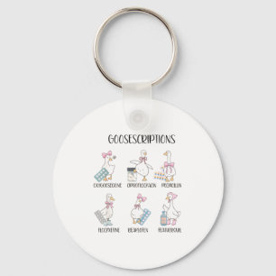 Pharmacy Funny Goose Silly Prescriptions Puns Medi Key Ring