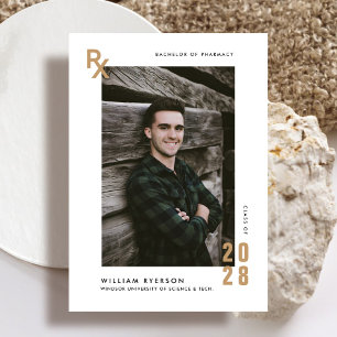 Pharmacy Graduation Invitation Announcement