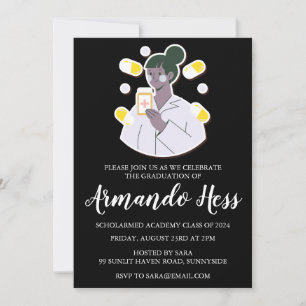 pharmacy graduation invitations