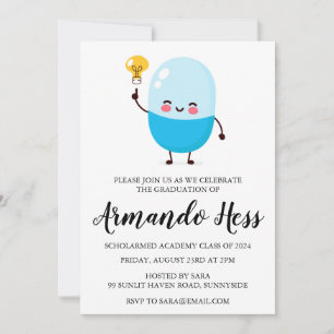 pharmacy graduation invitations